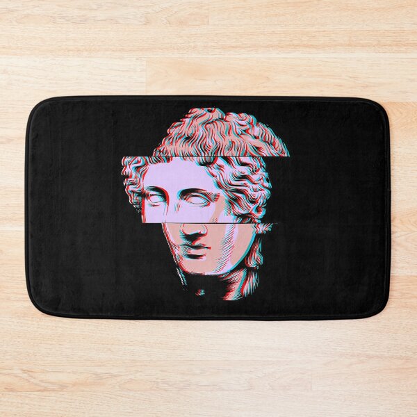 Item preview, Glitched Pink Vaporwave Greek Bust designed and sold by pmthjvoo74.