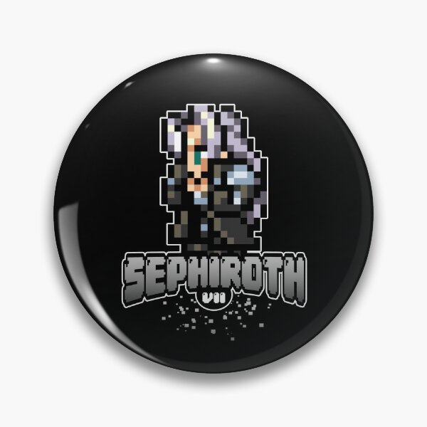 Item preview, Final Fantasy VII - Sephiroth Sprite designed and sold by ZeWissou.