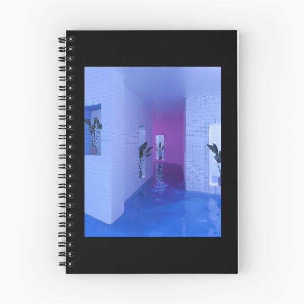 Item preview, Eerie Blue Liminal Space Hallway designed and sold by pmthjvoo74.