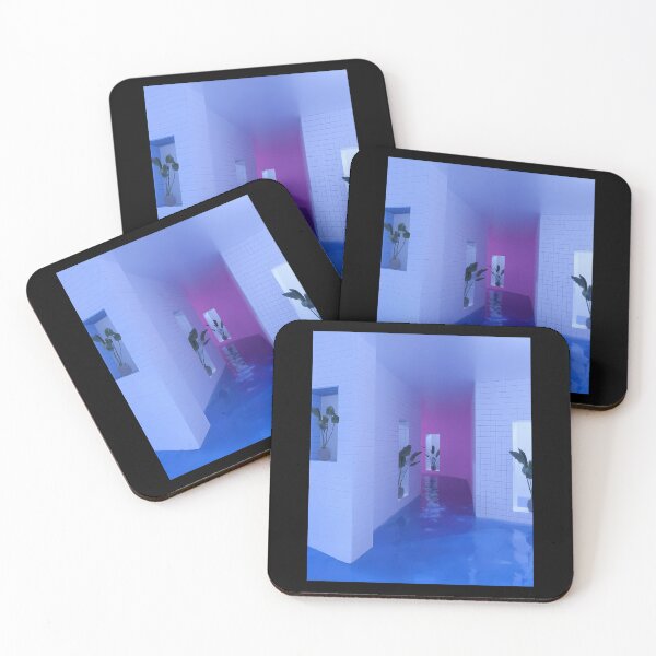 Item preview, Eerie Blue Liminal Space Hallway designed and sold by pmthjvoo74.