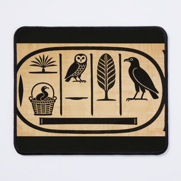 Item preview, Royal Egyptian Cartouche – Hieroglyphic Tribute to King Mina designed and sold by MARMANIOUS.