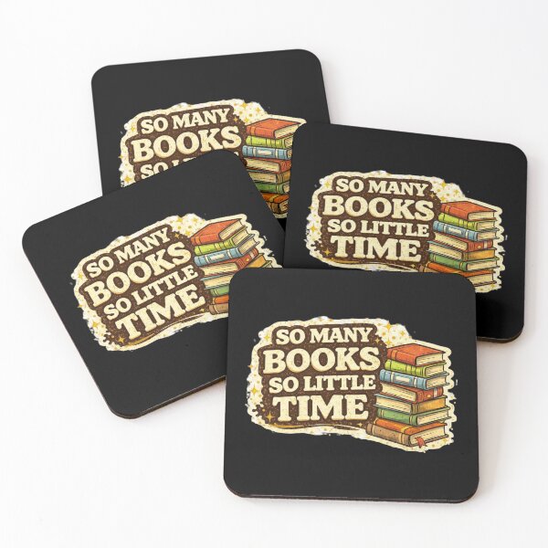 Item preview, So Many Books So Little Time Book Lover Reading Quote designed and sold by Tropivaro.