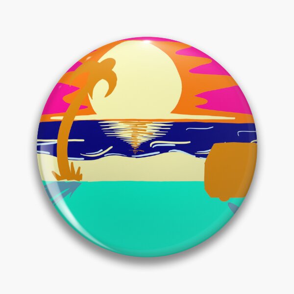 Item preview, The Happy Hippie Sunset designed and sold by Buckets-Store.