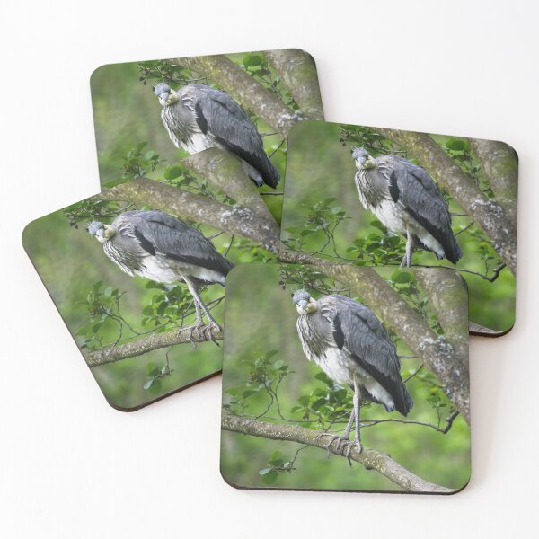 Item preview, A grey heron poses for the camera  designed and sold by Stephen Jarman.