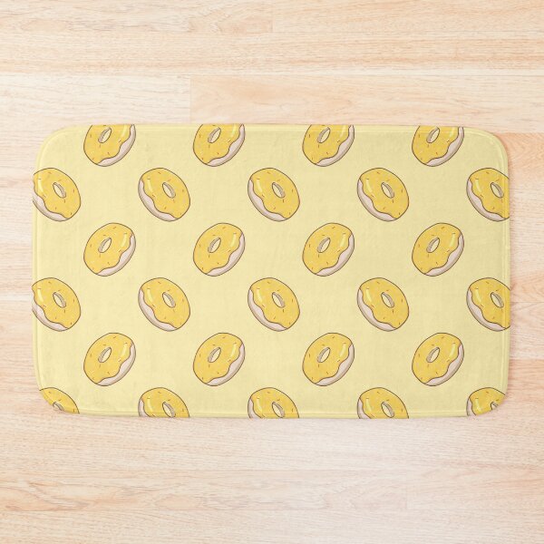 Item preview, Yellow Donut Pattern designed and sold by The Innocent Ghost Project.