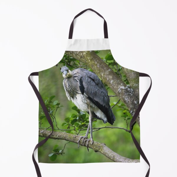 Item preview, A grey heron poses for the camera designed and sold by Stephen Jarman.