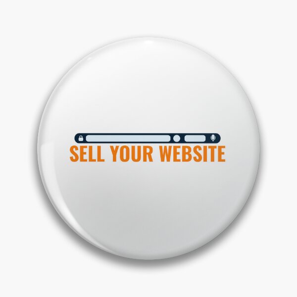Item preview, Sell Your Website Browser Search Bar Sticker Tech Humor designed and sold by PixelWaveBD.