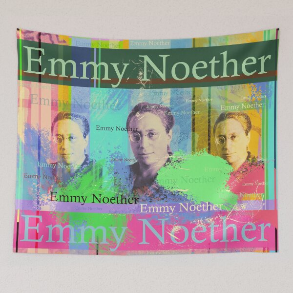 Item preview, Emmy Noether Mathematics Science Pop Art Design designed and sold by Mauswohn.