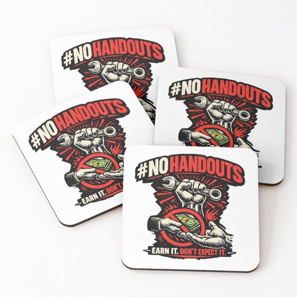 Item preview, No Handouts Strong Work Ethic designed and sold by Aminesnip.