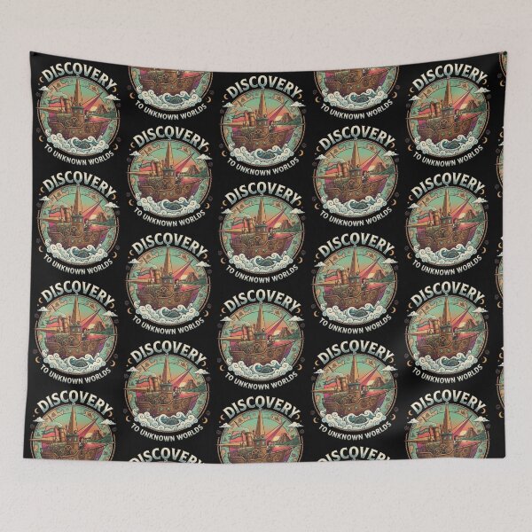 Item preview, Discovery – Steampunk Adventure Emblem designed and sold by Dogandesighn.