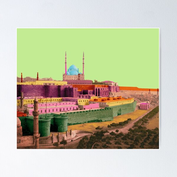 Item preview, Citadel of Saladin, Cairo, Egypt, Pop Art Design designed and sold by Mauswohn.