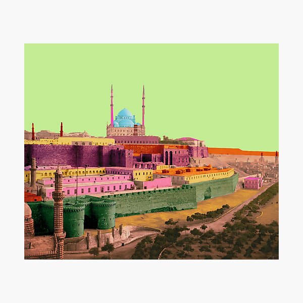 Item preview, Citadel of Saladin, Cairo, Egypt, Pop Art Design designed and sold by Mauswohn.