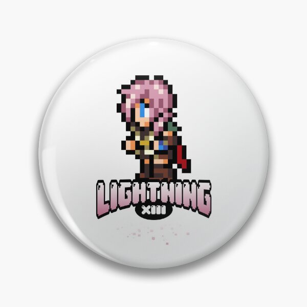 Item preview, Final Fantasy XIII - Lightning Sprite designed and sold by ZeWissou.