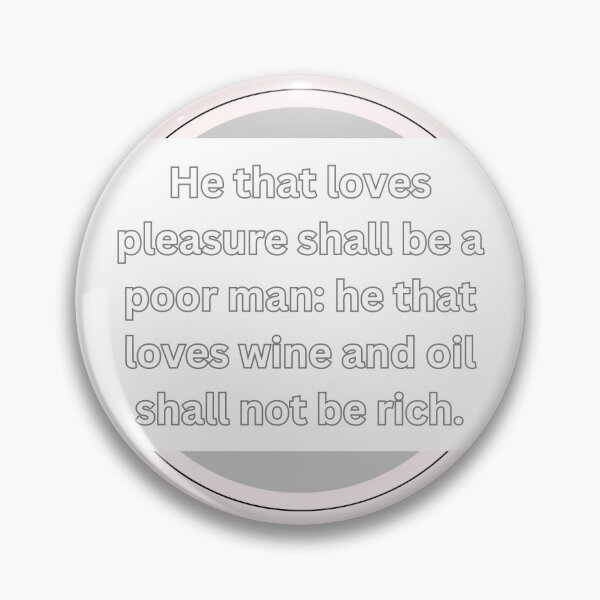 Item preview, Proverbs 21:17 designed and sold by Undonemadenew.