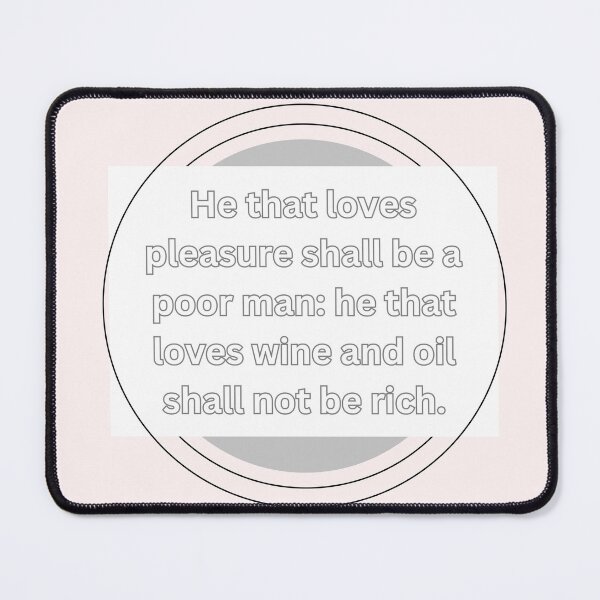Item preview, Proverbs 21:17 designed and sold by Undonemadenew.