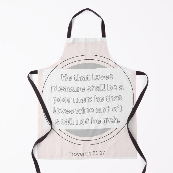 Item preview, Proverbs 21:17 designed and sold by Undonemadenew.