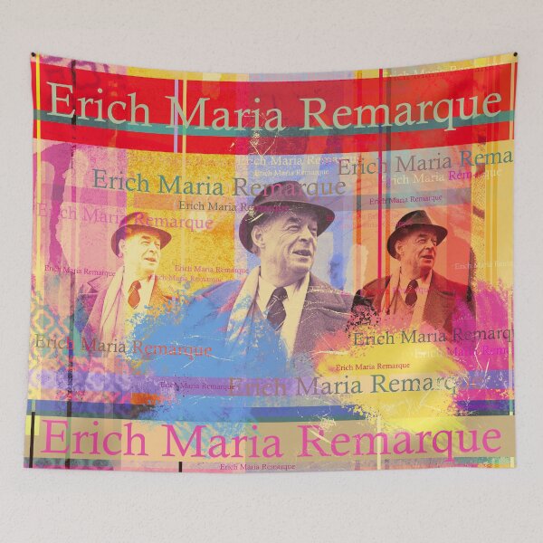 Item preview, Erich Maria Remarque Literature Pop Art Design designed and sold by Mauswohn.