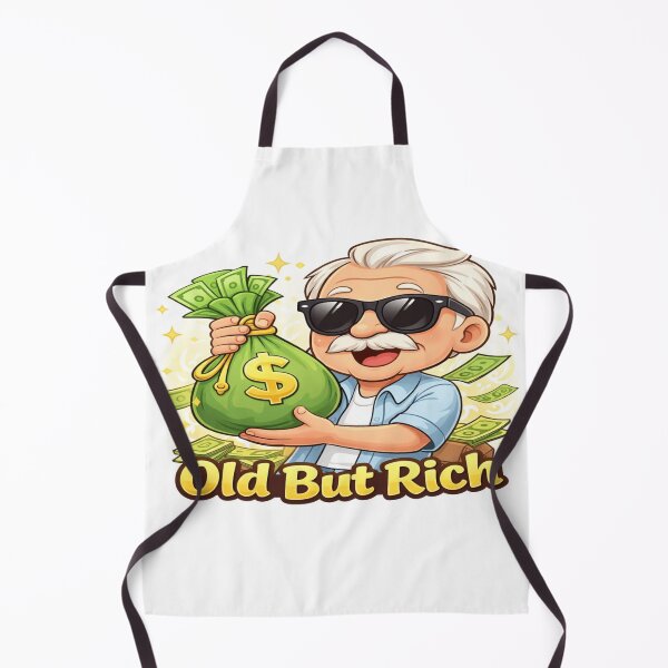 Item preview, Old But Rich Funny Grandpa Money Design designed and sold by Sneh024.