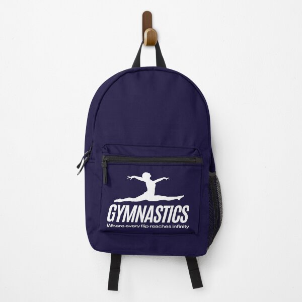 Item preview, Gymnast in a Perfect Split Leap Motivational Typographic  designed and sold by LoudVictory.