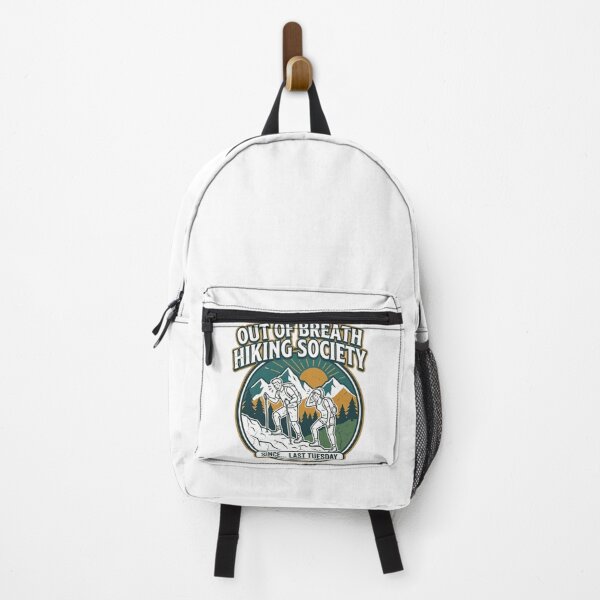 Item preview, Out of Breath Hiking Society - Funny Retro Mountain Nature Lover designed and sold by Wear Sculpt.