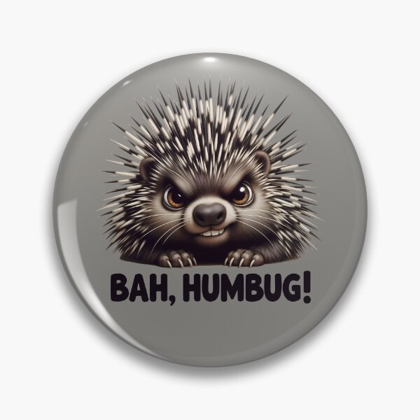 Item preview, Grumpy Porcupine "Bah, Humbug!"  designed and sold by QuirkySpark.
