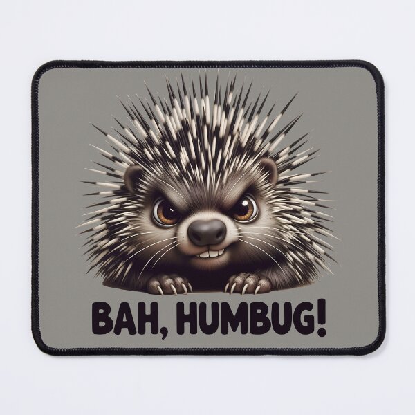 Item preview, Grumpy Porcupine "Bah, Humbug!"  designed and sold by QuirkySpark.