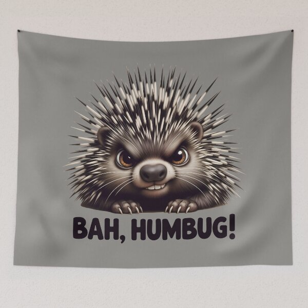 Item preview, Grumpy Porcupine "Bah, Humbug!"  designed and sold by QuirkySpark.