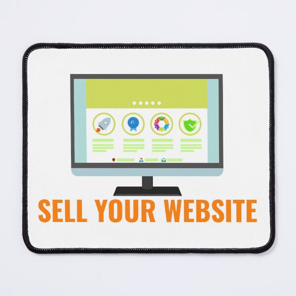 Item preview, Sell Your Website Startup Launch Security Tech Sticker designed and sold by PixelWaveBD.