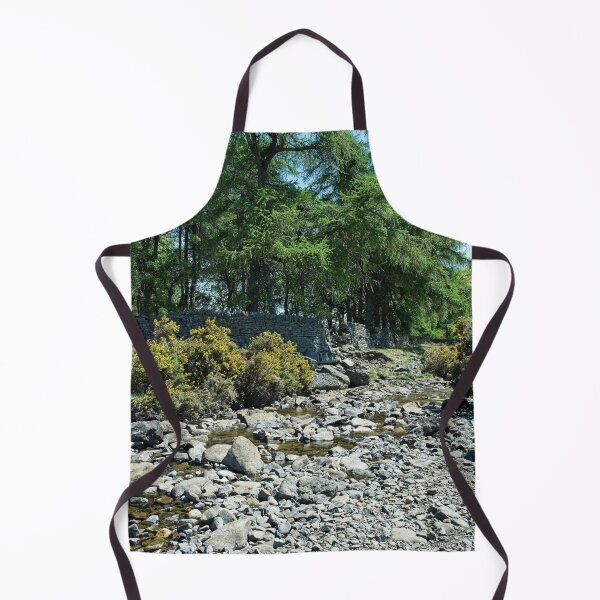 Item preview, European larch trees besides a rocky river landscape designed and sold by Stephen Jarman.