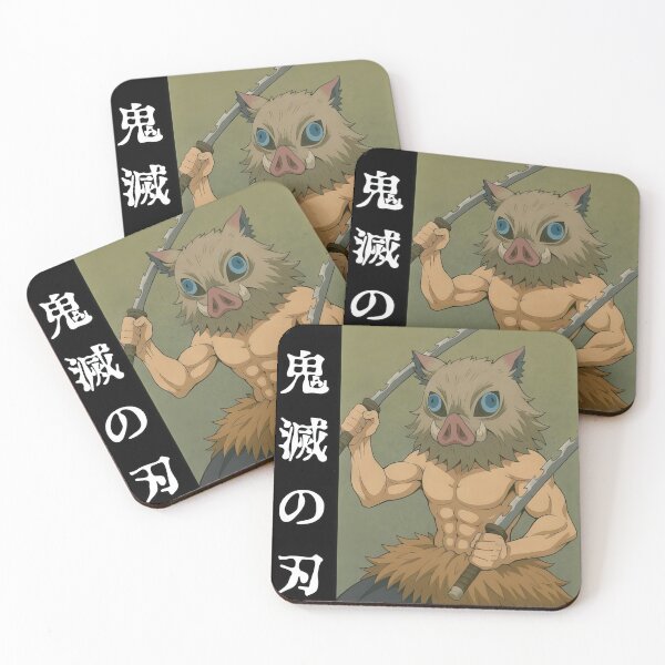 Item preview, Boar‑Masked Anime Fighter Profile – Wild Blue Warrior designed and sold by vistalyn.