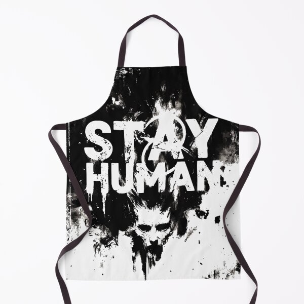Item preview, Stay Human Distressed Ink Splatter Punk Street Art designed and sold by VikArtStudio.