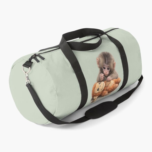 Item preview, Team Punch - Cute Baby Monkey Punch Repairing Plush Orangutan | Kawaii Wholesome Friendship Animal designed and sold by PopCulturePixel.
