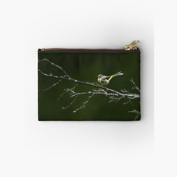 Item preview, Grey wagtail (motacilla cinerea) standing on a tree branch designed and sold by Stephen Jarman.