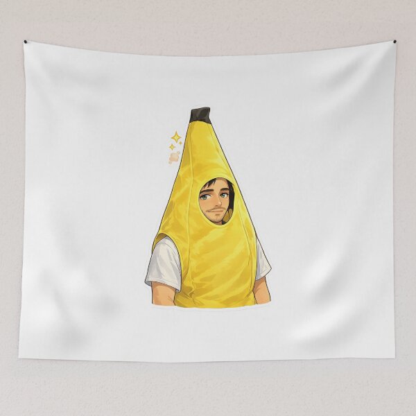 Item preview, Charles Leclerc Funny Banana Costume Formula 1 Fan Art designed and sold by Reyxava.