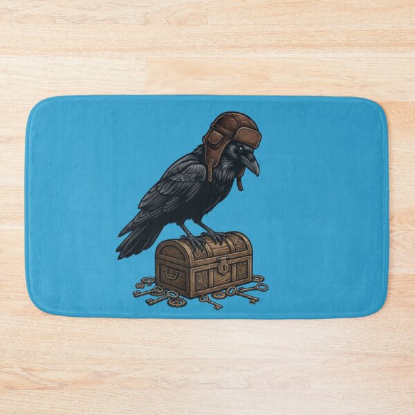 Item preview, Aviator Raven – Treasure Keeper Emblem designed and sold by Dogandesighn.