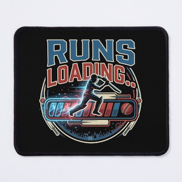 Item preview, Runs Loading… – Funny Cricket Gamer Style T-Shirt designed and sold by warlistop.