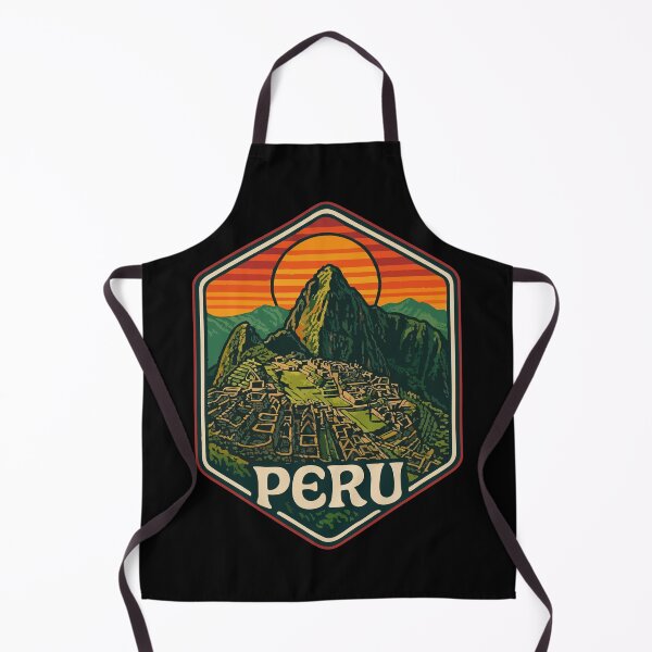 Item preview, Peru Machu Picchu Retro Travel designed and sold by TomFrontierArt.