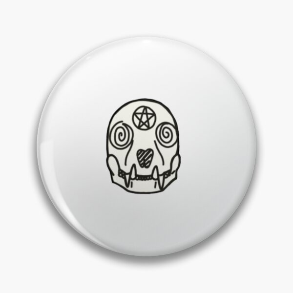 Item preview, Occult cat skull designed and sold by LoopyWhiskers.