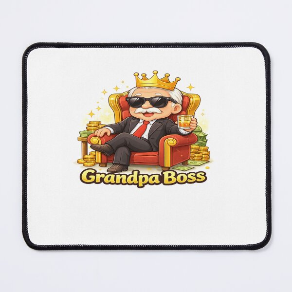 Item preview, Grandpa Boss Funny Rich Grandpa King Design designed and sold by Sneh024.