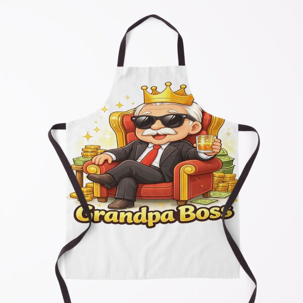 Item preview, Grandpa Boss Funny Rich Grandpa King Design designed and sold by Sneh024.