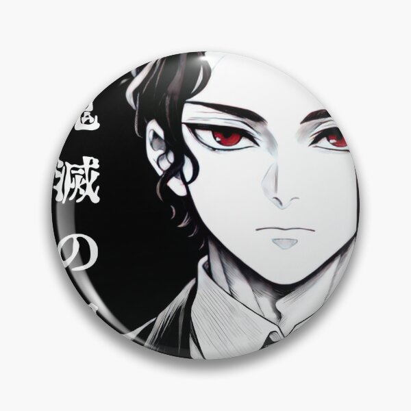 Item preview, Dark Anime Demon Boss in White Shirt – Red‑Eyed Villain designed and sold by vistalyn.