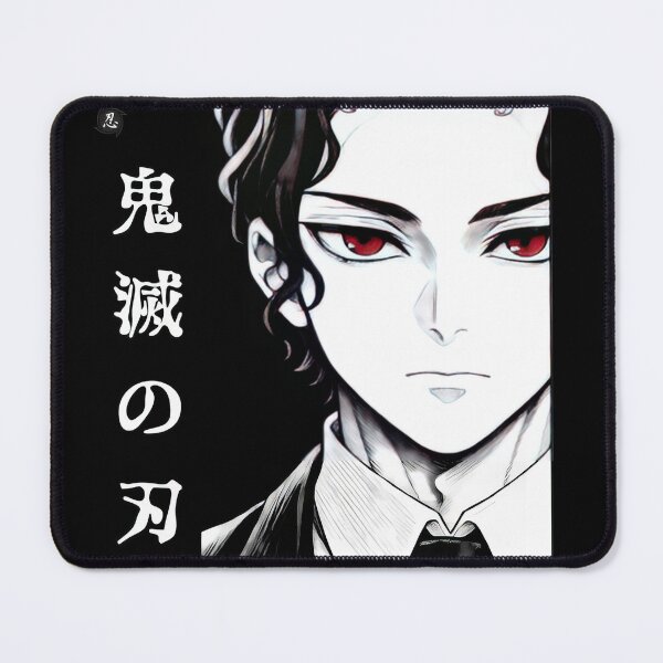 Item preview, Dark Anime Demon Boss in White Shirt – Red‑Eyed Villain designed and sold by vistalyn.