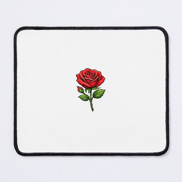 Item preview, Aesthetic Red Rose Flower Sticker designed and sold by Designvexo.