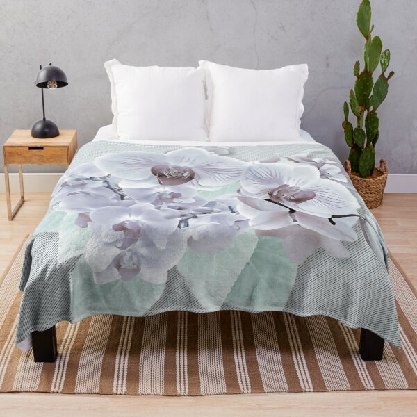 Item preview, Orchid Flower Offset Art Print designed and sold by Dahneray1.