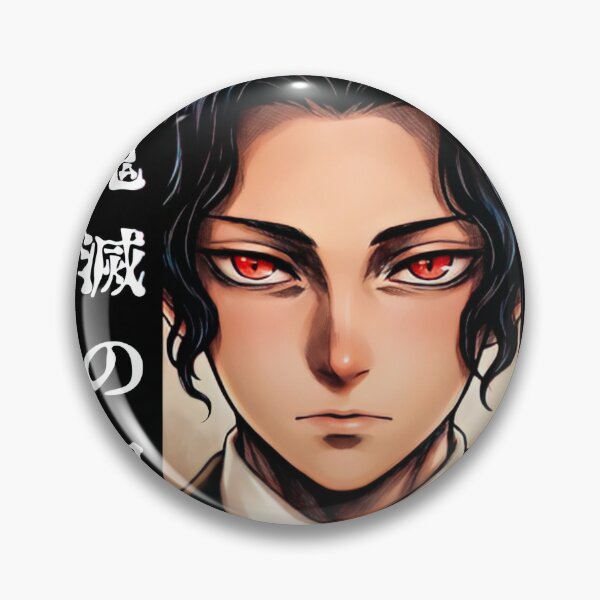 Item preview, Dark Anime Demon Boss in White Shirt – Red‑Eyed Villain designed and sold by vistalyn.