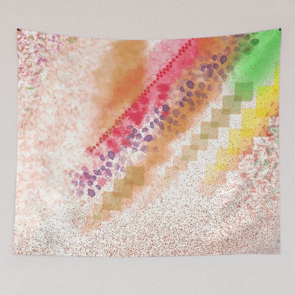 Item preview, Vibrant Abstract Color Splash designed and sold by BounoWorld.
