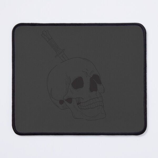 Item preview, Knife in skull  designed and sold by Vikkydrop.