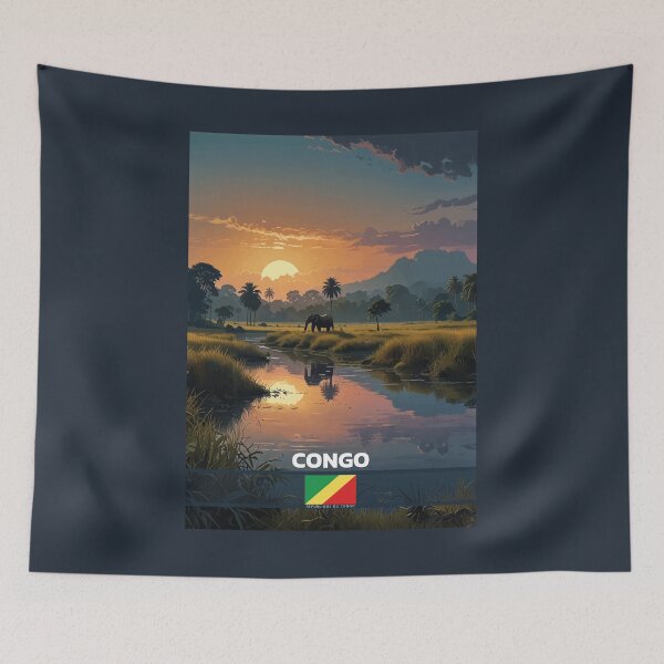 Item preview, Congo Travel  designed and sold by Thistle-TShop.