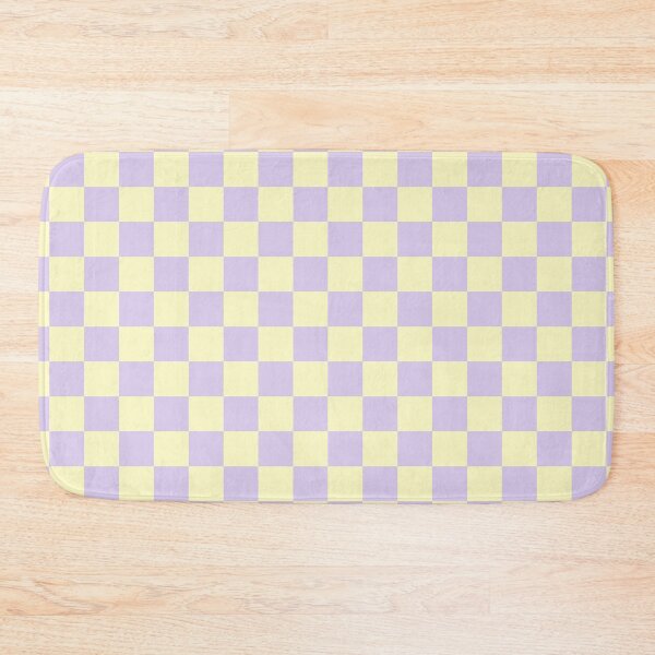 Item preview, Purple and Yellow Checkered Pattern designed and sold by The Innocent Ghost Project.