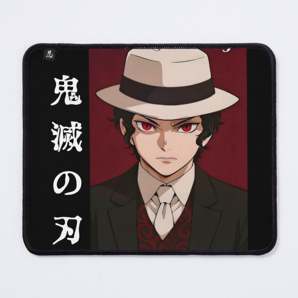 Item preview, Dark Anime Demon Boss in White Shirt – Red‑Eyed Villain designed and sold by vistalyn.